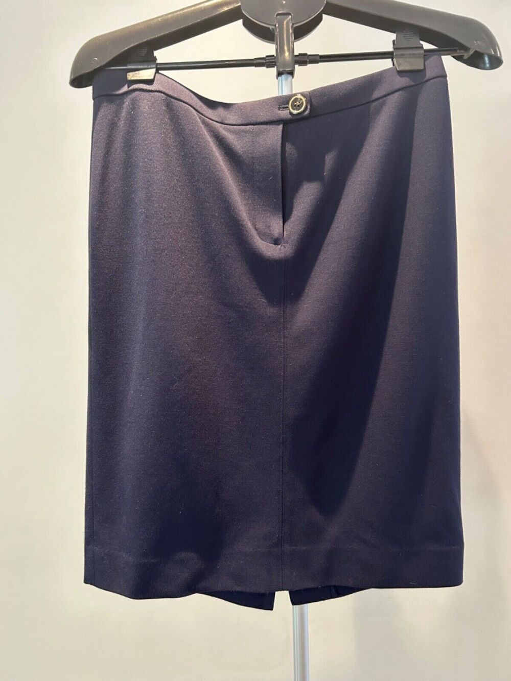 Tory Burch Navy Pencil Skirt Size Medium
